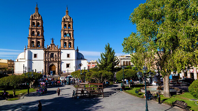 Centro de la ciudad de Durango